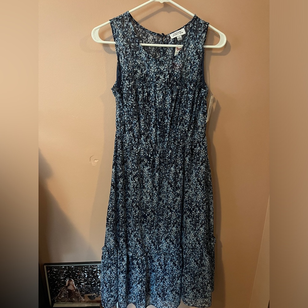 Blue sleeveless dress - NWT